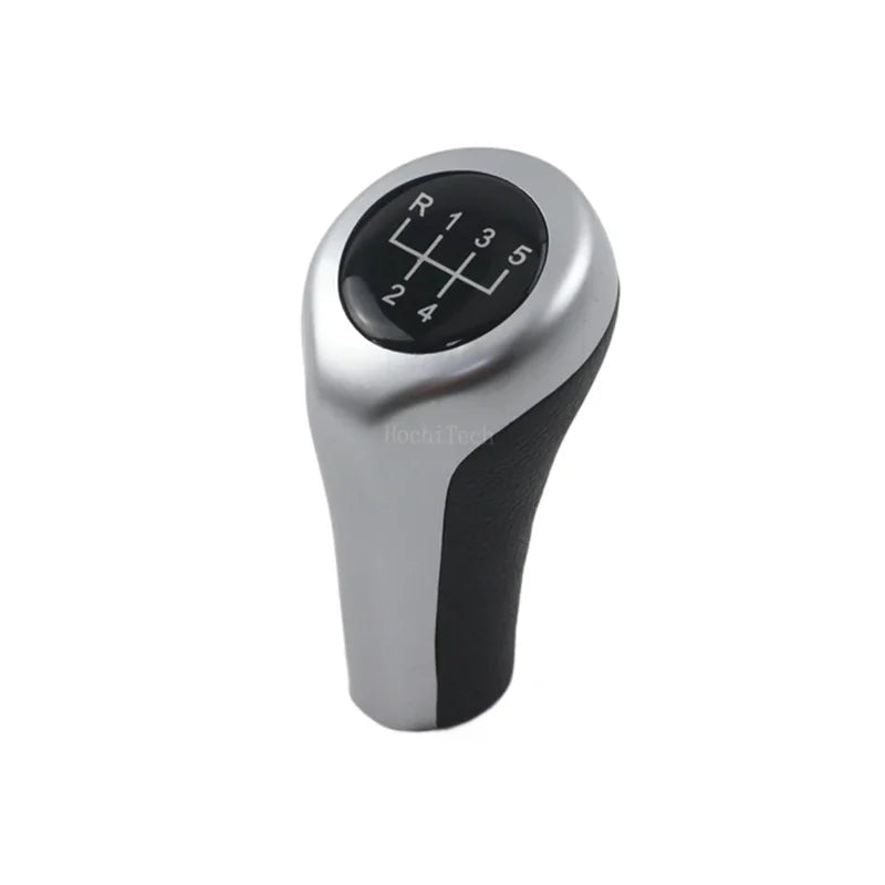 Fit For BMW 1 3 5 6 Series E30 E32 E34 E36 E38 E39 E46 E53 E60 E63 E83 E84 E90 E91 Car 5 6 Speed Leather Gear Stick Shift Knob