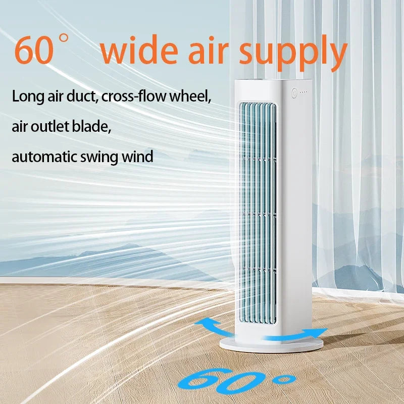 Eary Wall Mounted Silent Fan Office Home Air Cooler Strong Wind Wall Hanging Fan Summer Cooling Leafless Air Conditioner Fan