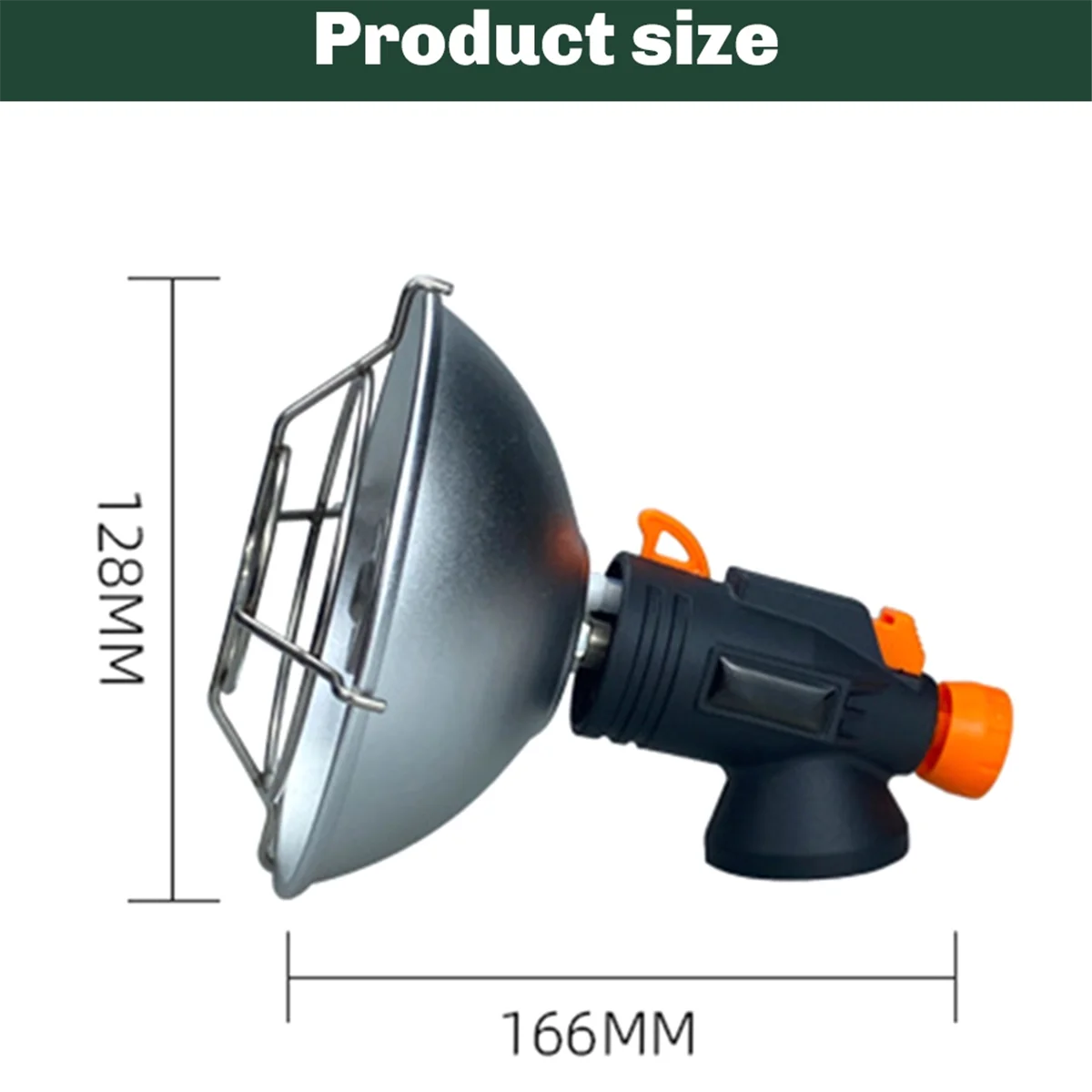 A79I Outdoor Portable Heater, Camping Gas Small Sun, Winter Outdoor Travel Heating and Rescue Equipment(Without Gas Tank)