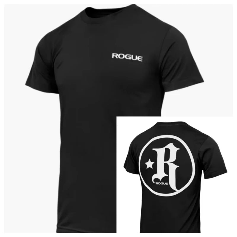 Mountaineering Clothing Sports Comfort Fitness Front Letter Back Printing Flag and Other Printed Cotton Short-sleeved T-shirt