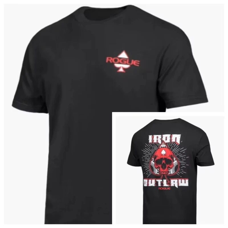 Mountaineering Clothing Sports Comfort Fitness Front Letter Back Printing Flag and Other Printed Cotton Short-sleeved T-shirt
