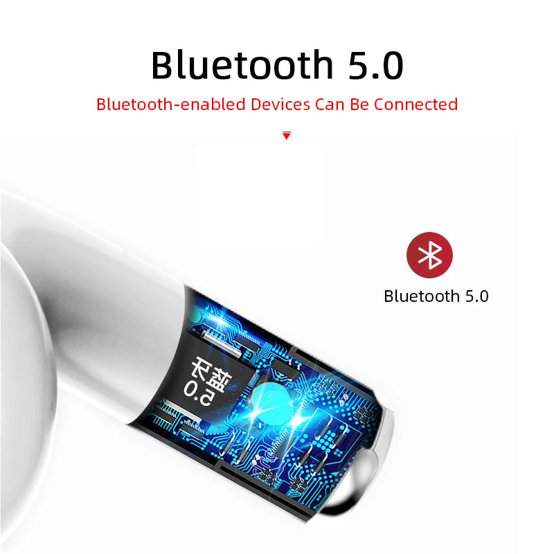TWS Bluetooth Earphones Wireless Bluetooth Headset Noise Cancelling Earbuds with Mic Wireless Headphones for IPhone