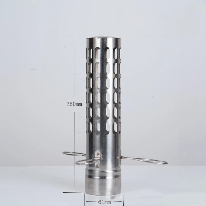 Camping Tent Stove Chimney Parts Portable Firewood Stove Accessory for Chimney Tube 60mm
