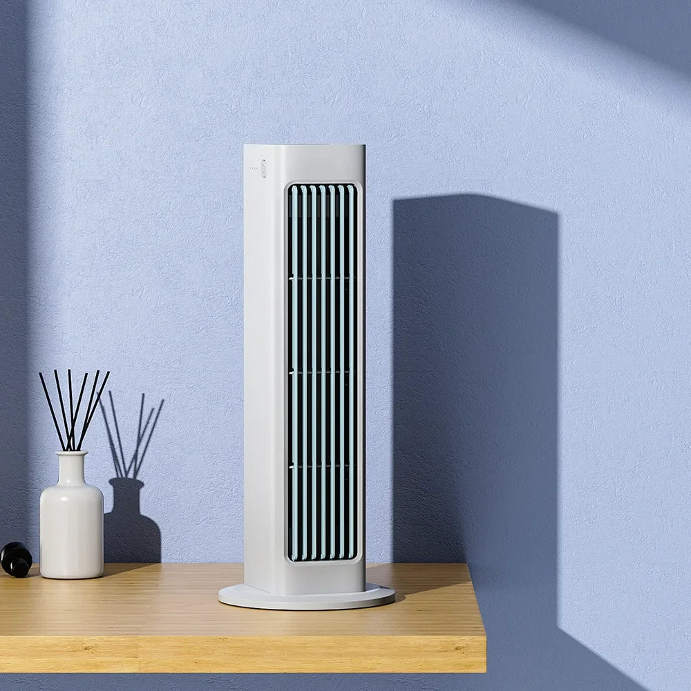 Eary Wall Mounted Silent Fan Office Home Air Cooler Strong Wind Wall Hanging Fan Summer Cooling Leafless Air Conditioner Fan