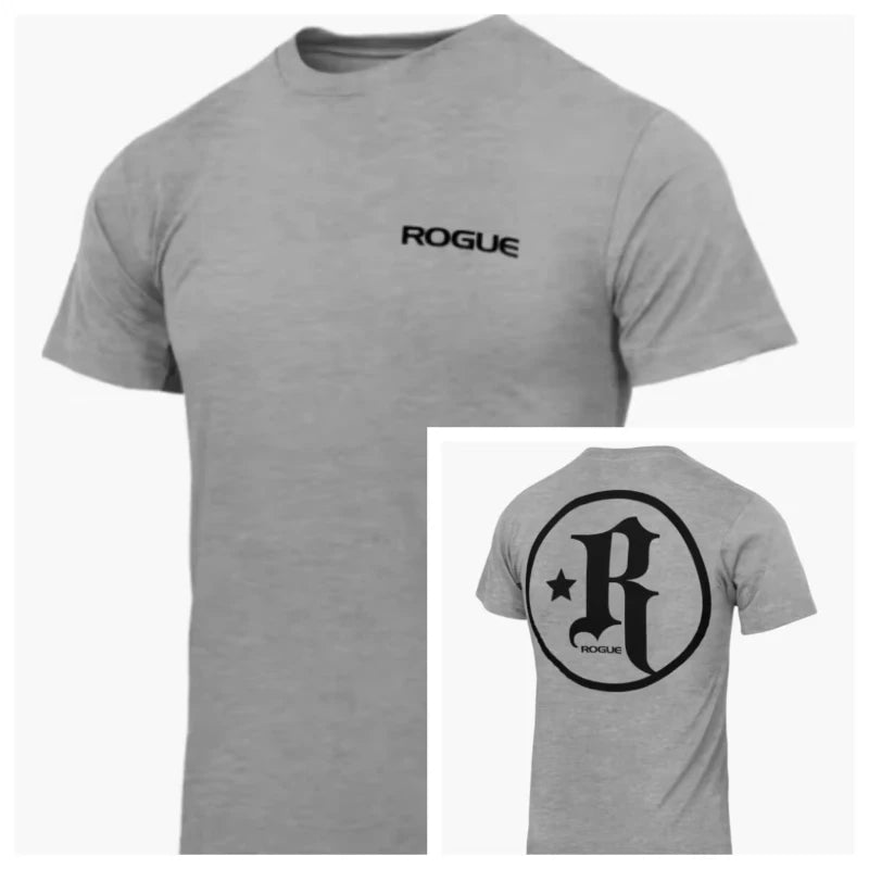 Mountaineering Clothing Sports Comfort Fitness Front Letter Back Printing Flag and Other Printed Cotton Short-sleeved T-shirt