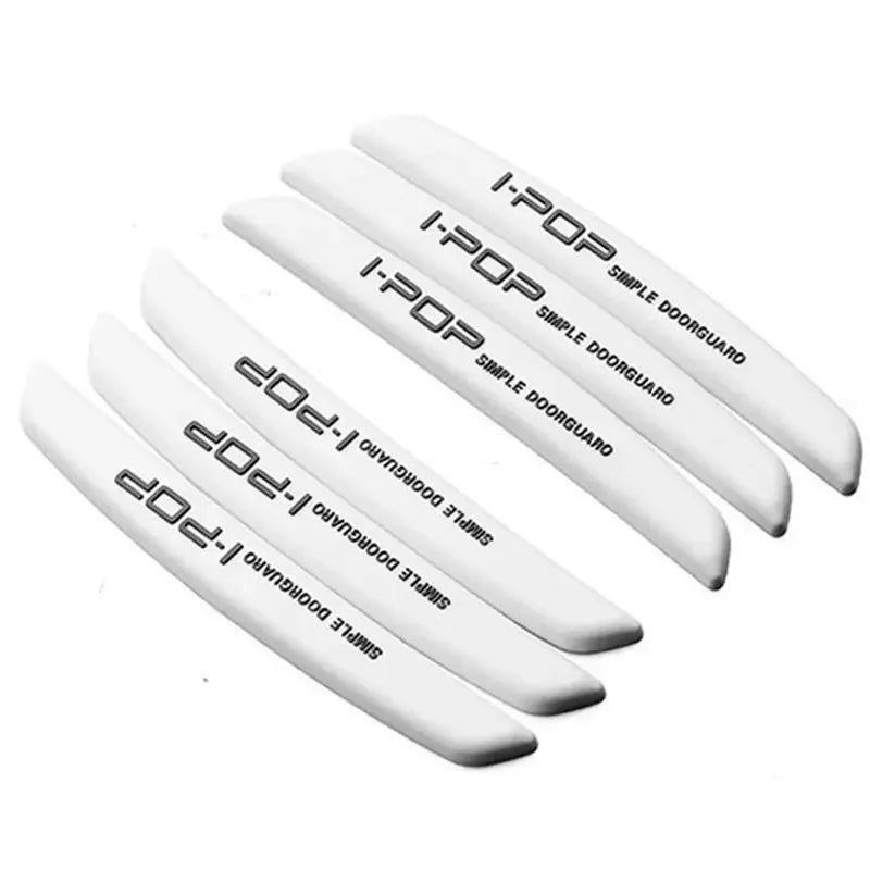 6Pcs Auto Car Door Edge Protection Guards Buffer Trim Molding Protection Strip Scratch Protector Car Door Crash Bar for Audi BMW