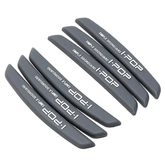 6Pcs Auto Car Door Edge Protection Guards Buffer Trim Molding Protection Strip Scratch Protector Car Door Crash Bar for Audi BMW