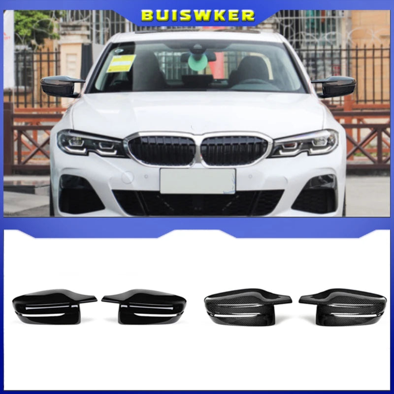 For BMW 3 5 7 8 Series G20 G21 G28 320d 330e 330i G30 G38 G11 G12 G15 G16 Car Side Wing Mirror Cover Rear View Caps
