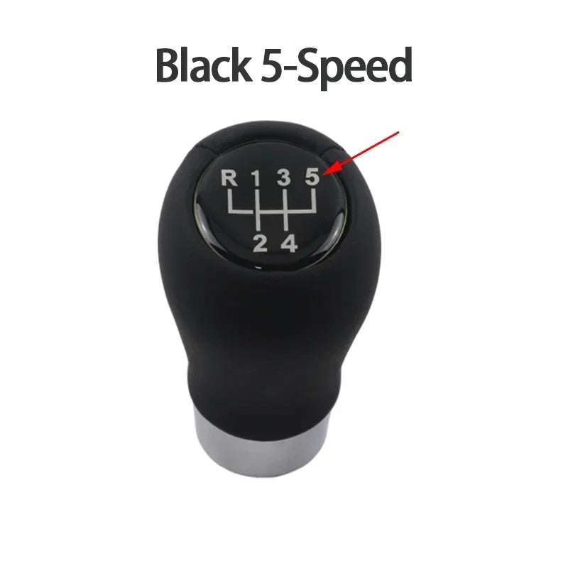 Fit For BMW 1 3 5 6 Series E30 E32 E34 E36 E38 E39 E46 E53 E60 E63 E83 E84 E90 E91 Car 5 6 Speed Leather Gear Stick Shift Knob