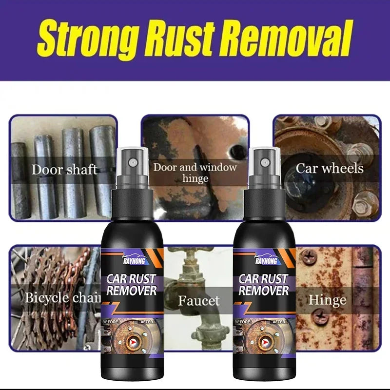Car Anti-Rust Remover Rust Inhibitor Rust Remover Derusting Spray  30ml nettoyeur voiture  productos para coche