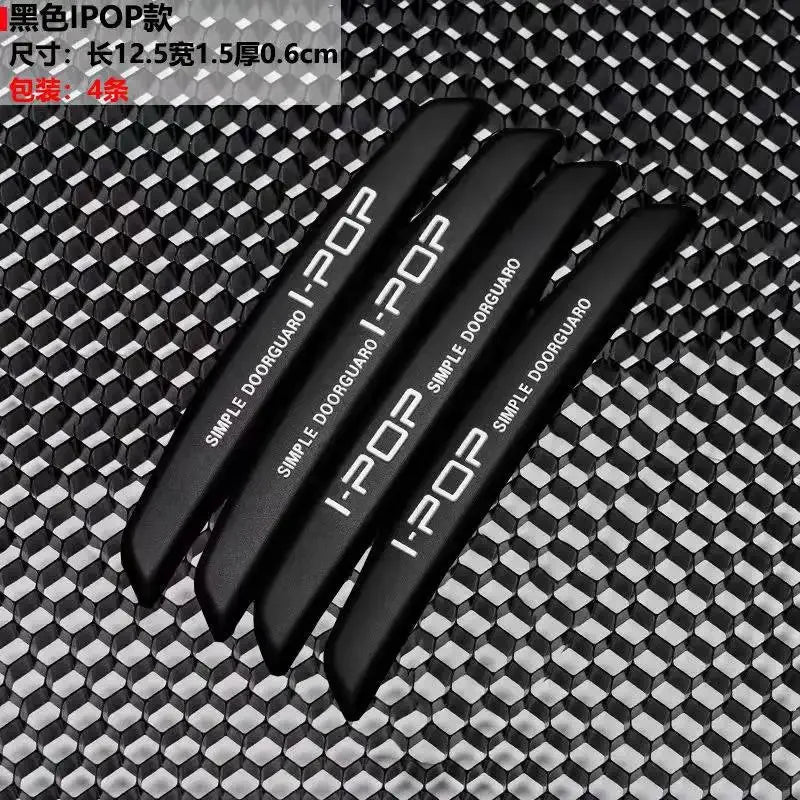 6Pcs Auto Car Door Edge Protection Guards Buffer Trim Molding Protection Strip Scratch Protector Car Door Crash Bar for Audi BMW