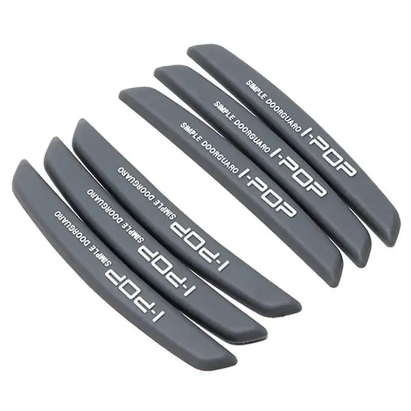 6Pcs Auto Car Door Edge Protection Guards Buffer Trim Molding Protection Strip Scratch Protector Car Door Crash Bar for Audi BMW