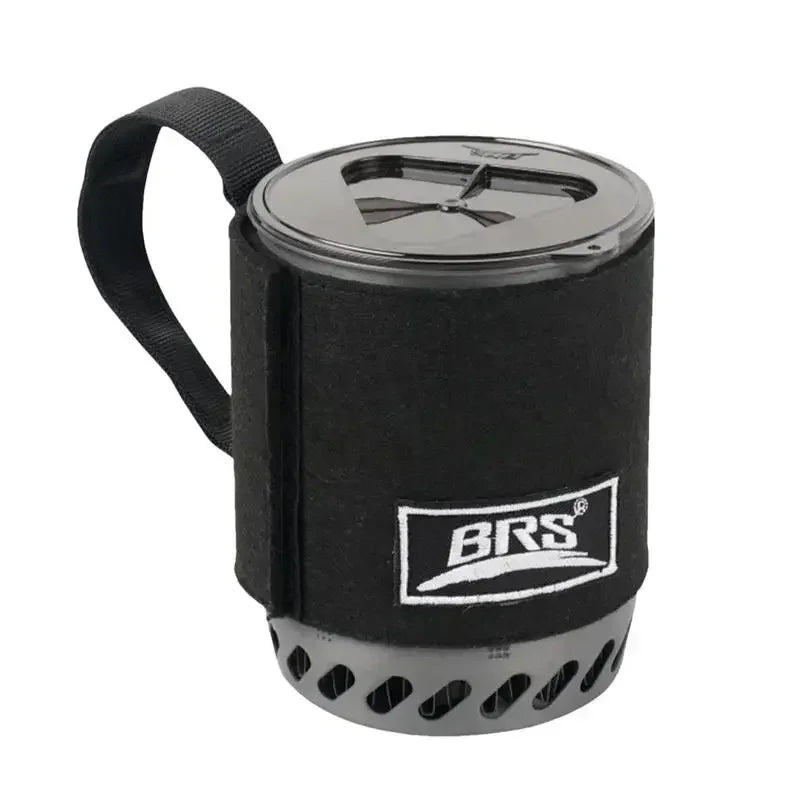 tt BRS 61-Réchaud  camping Jet Boil avec exdésinfection thermique, réchaud à gaz portable, tasse à café à combustion rapide