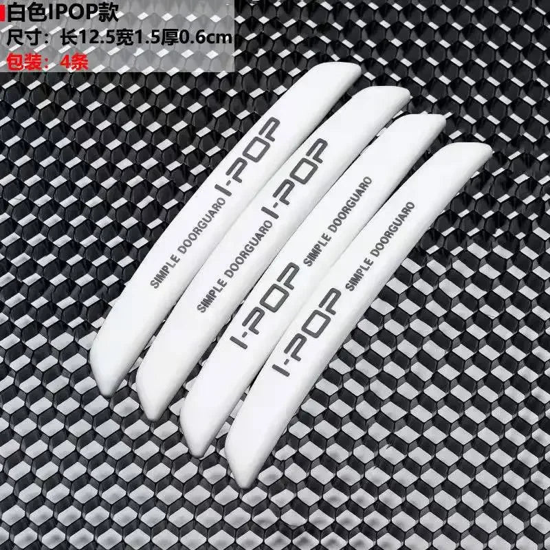 6Pcs Auto Car Door Edge Protection Guards Buffer Trim Molding Protection Strip Scratch Protector Car Door Crash Bar for Audi BMW
