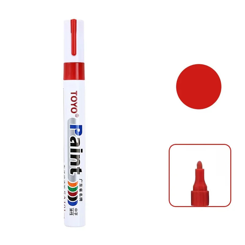 Waterproof Car Tyre Tire Tread Tire Paint Pen Marker DIY Art Drawing Pen Tool For BMW E46 E49 F30 F80 E36 E46 E93 E92 F34 F31 Z4