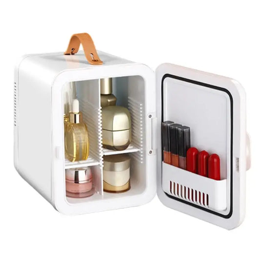 Small Refrigerator For Bedroom 6L Electric Fridge For Bedroom Thermoelectric Portable Low Noise Cooler Warmer For Car Home