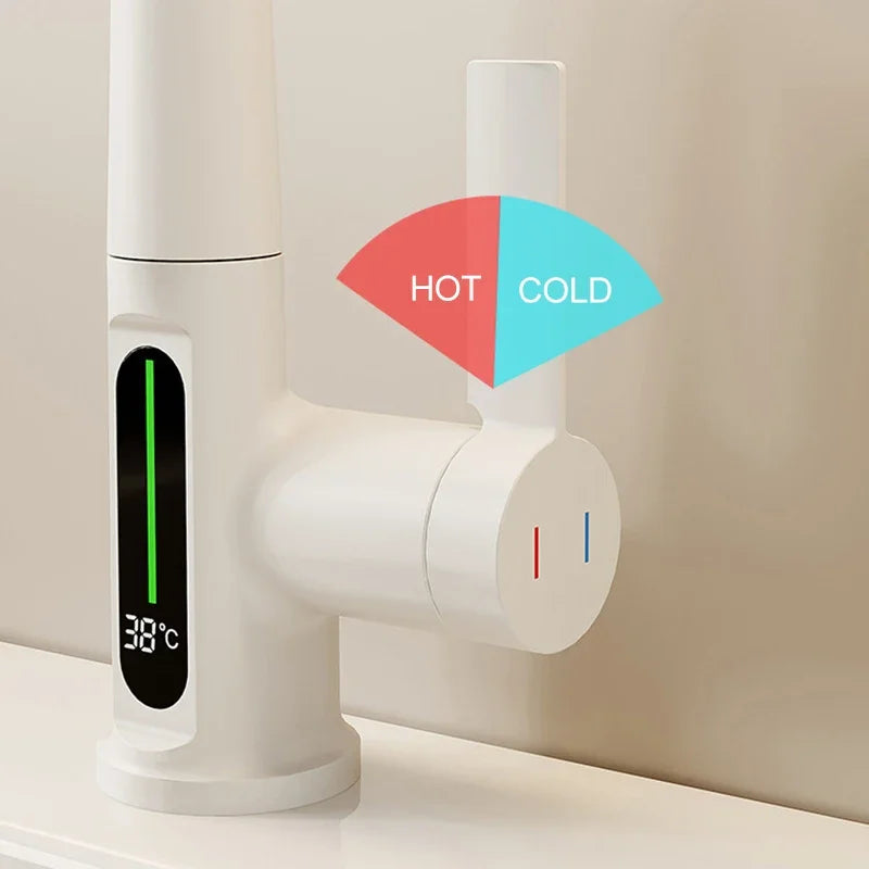 For Pulvérisateur D'eau Chaude Et Froide Avec Affichage Numérique De La Température, Robinet De Lavage Pour Centre Commercial